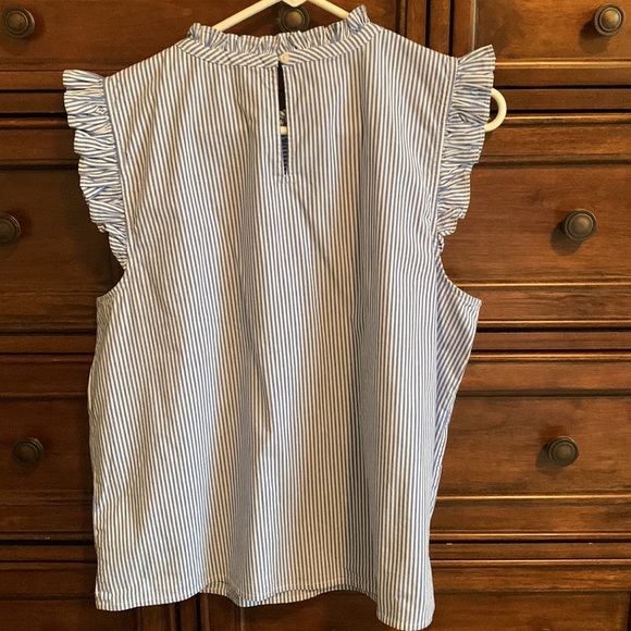 J crew sear sucker top - Picture 4 of 4